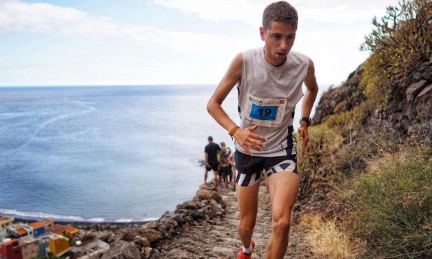 Daniel Osanz ‘dinamita’ el Kilómetro Vertical de Transvulcania