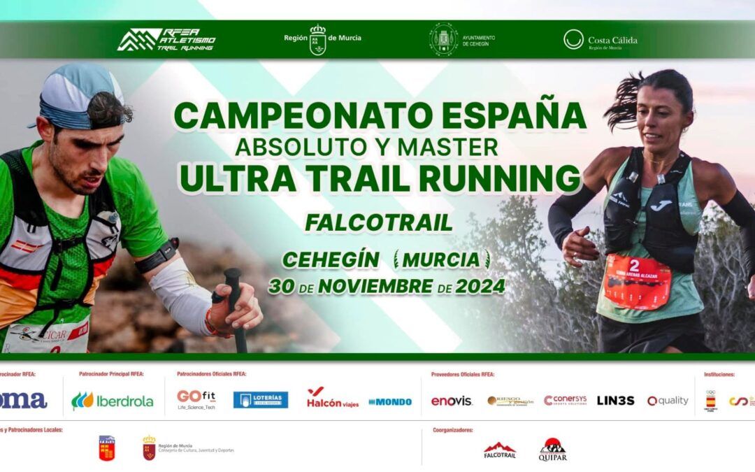 La FalcoTrail acogerá el Campeonato de España de Ultra Trail Running Absoluto y Máster.
