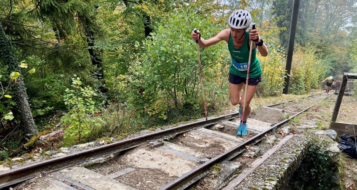 Christel Dewalle destroza el récord mundial del Kilómetro Vertical en Fully