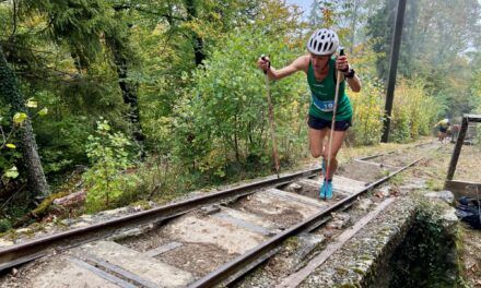 Christel Dewalle destroza el récord mundial del Kilómetro Vertical en Fully