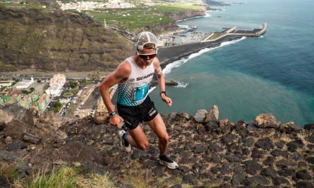 Maude Mathys destroza el récord y Luca Del Pero impone su ley en la Vertical de Transvulcania